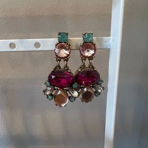 Multi-Colored Statement Earrings